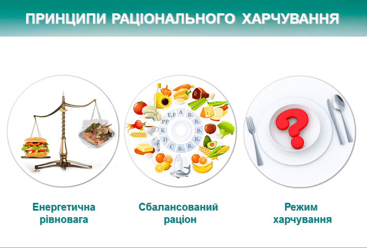 основні принципи здорового харчування